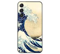 Berkin Arts Compatible with Samsung Galaxy S22+ Plus/ S22 Pro Case Art Silicone Case Japanese Style Ukiyo-e (Under The Wave Off Kanagawa The Great Wave by Katsushika Hokusai)