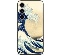 Berkin Arts Compatible with Samsung Galaxy S23+ Plus 5G Case Art Silicone Case Japanese Style Ukiyo-e (Under The Wave Off Kanagawa The Great Wave by Katsushika Hokusai)
