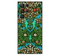 Berkin Arts Compatible with Samsung Galaxy S23 Ultra 5G Case Art Silicone Case Decorative Art Nouveau Pattern (Blackthorn by William Morris)