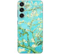 Berkin Arts Compatible with Samsung Galaxy S24+ 5G Art Silicone Phone Case Post-impressionism Flower (Almond blossom by Vincent van Gogh)