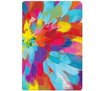 Berkin Arts Samsung Galaxy Compatible with Tab A8 Case 10.5 Inch Model SM-X200/X205/X207 Tri-Fold Stand Cover Cloisonnism Vibrant Expressive Colorful Energetic Brush