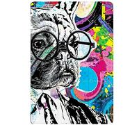 Berkin Arts Samsung Galaxy Compatible with Tab S6 Case 10.5 Inch Model SM-T860/T865/T867 Tri-Fold Stand Cover Maximalism English Bulldog Portrait