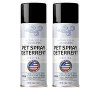 Berkland [2 Pack] Refill for PetSafe SSSCat Spray Deterrent Device - Non-VOC Dog & Cat Spray Deterrent - Family-Safe Cat Deterrent for Counters & Trouble Areas - Made in The USA - 7.88oz Total