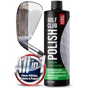Berkland Golf Club Polish - Made In The USA Instant Golf Club Cleaner and Golf Club Scratch Remover - Cream Golf Club Polishing Kit / Golf Club Cleaning Kit - 8 oz of Metal Polish Compound - Golf
