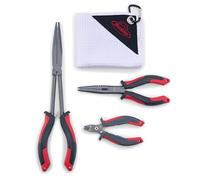 Berkley Angler Essential Fishing Plier Kit, Includes Berkley Pliers, superline Cutter, & Microfiber Towel