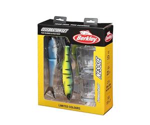 Berkley AT Minnow PowerBait Freshwater Fishing Bait | Legendary Big Pike Catcher with PowerBait Scent | Stunning Colour Options | Multiple Rigging Options | Predator Fishing Lure | 25cm | Ocean