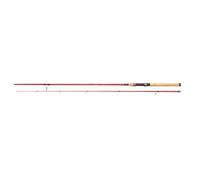 Berkley Cherrywood Spinning Rod, Lightweight with Cork Handle - Saltwater and Freshwater Spin Fishing Rod, Spinning Rods, Predator Fishing, Unisex, Red, 2.4m | 15-40g
