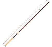 Berkley Cherrywood Spinning Rod, Lightweight with Cork Handle - Saltwater and Freshwater Spin Fishing Rod, Spinning Rods, Predator Fishing, Unisex, red, 1.8m | 7-28g