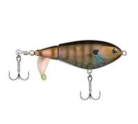 Berkley Choppo Topwater Fishing Lure - Easy-to-Use Prop Bait for Bass and Predatory Fish, Creates Maximum Surface Disturbance and Noise - 7.5cm / Ghost Bluegill