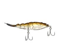 Berkley CrackBack Shrimp Fishing Hard Bait, 4.5 in, 90 Size, Gold, 1 ct