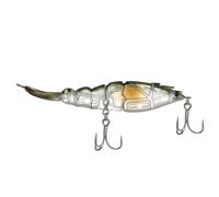 Berkley CrackBack Shrimp Fishing Hard Bait, 4.5 in, 90 Size, Grass Shrimp, 1 ct