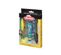 Berkley Cullshad Softbait Fishing Lure Gift Set 15cm | 2x Limited Colours | Includes Berkley Gulp! Gel & Nail Weights | PowerBait® Honeycomb Technology | Predator Fishing Bait Set
