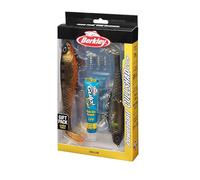 Berkley Cullshad Softbait Fishing Lure Gift Set 20cm | 2x Limited Colours | Includes Berkley Gulp! Gel & Nail Weights | PowerBait® Honeycomb Technology | Predator Fishing Bait Set