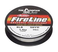 Berkley FireLine Braided Beading Thread 8-Pound Test Clear .007 Inch 0.18mm 50 Yards