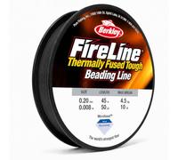 Berkley Fireline Fishing Wire Beading Thread | Clear Invisible String for Jewellery Making | Strong Nylon String for Necklaces & Bracelets | Robust Wire for Hanging Crafts | 0.20mm | 45m | Smoke