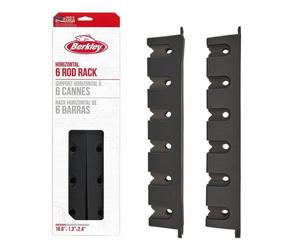 BERKLEY Fishing Horizontal 6 Rod Rack BRMH6