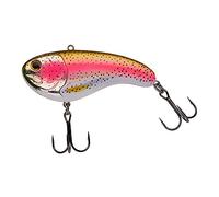 Berkley Flatt Shad, Fishing Hook, Hard Lures, PredatorFishing, Perch, Pike, Zander, Unisex, UV Spotted Neon Yellow, 22g | 77mm