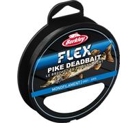 Berkley Flex SS Monofilament Pike Deadbait Bait Fishing lines - Strong, Low Memory, Easy to Knot - Perfect for the starting angler!, Grey, 0.40mm | 25Lb | 11,2Kg | 300m