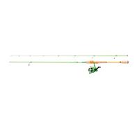 Berkley Flex Trout Spinning Combo - Rod and Reel, Pre-Spooled for Brown and Rainbow Trout, Predator Fishing - Unisex, Green, 2.4m | 2-12g