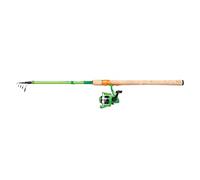 Berkley Flex Trout Tele Spinning Combo, Fishing Rod and Reel Combo, Spinning Combos, Foldable and portable Predator Fishing, Trout, Unisex, Green, 2.7m | 5-20g
