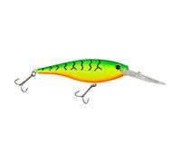 Berkley Flicker Shad Fishing Lure, Firetiger, 3/16 oz, 2in | 5cm Crankbaits, Size, Profile and Dive Depth Imitates Real Shad, Equipped with Fusion19 Hook