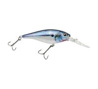 Berkley Flicker Shad Fishing Lure, HD Threadfin Shad, 5/16 oz, 2 3/4in | 7cm Crankbaits, Size, Profile and Dive Depth Imitates Real Shad, Equipped with Fusion19 Hook