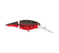 Berkley Flicker Shad Jointed Fishing Lure, Red Tiger, 1/3 oz, 2 3/4in | 7cm Crankbaits, Size, Profile and Dive Depth Imitates Real Shad, Equipped with Fusion19 Hook