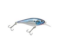 Berkley Flicker Shad Shallow Fishing Lure, HD Threadfin Shad, 1/6 oz, 2in | 5cm Crankbaits, Size, Profile and Dive Depth Imitates Real Shad, Equipped with Fusion19 Hook