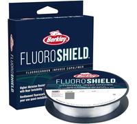 Berkley FluoroShield™ Fluorocarbon Co-Polymer Fishing Line - Low Visibility, Abrasion Resistant, and High Castability for Spinning & Casting Reels, Clear, 0.015 in|0.38 mm, 17 lb|7.7 kg, 300 yd|274 m