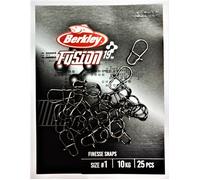 Berkley Fusion19 Finesse Snaps - sz 2 - 15kg 25pcs