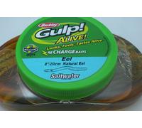 Berkley GAOE8-NEL Gulp Alive 8" Eel Natural Eel