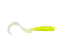Berkley Gulp! Alive! Grub Fishing Soft Bait, Chartreuse Pepper Neon, 4"