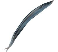 BERKLEY GULP! ALIVE SAND EEL 5" SILVER MUD