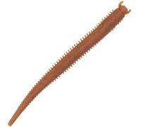 Berkley Gulp!® Saltwater Fat Sandworm; Realistic Soft Plastic Fishing Bait, Saltwater Anglers; Hollow Body for Lifelike Action; Infused with Gulp! Scent; Boat, Shore & Estuary, 10cm, Natural