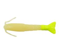 Berkley Gulp! Saltwater Shrimp Soft Bait, Lifelike Scent-Infused Design for Saltwater Fishing for Redfish, Trout & Flounder, Durable & Versatile for Multiple Techniques, 6 Pack, 3”, Red Belly Shrimp