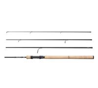 Berkley Lightning HT II Travel Spinning Fishing Rod - Lightweight 24HDC Carbon, Stainless Steel Minima Guides, Compact 4-Piece Design, Freshwater & Saltwater Predator Fish Anglers, 3.96m