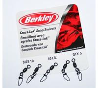Berkley McMahon Cross-Lok Snaps/Swivels Size10-40lb
