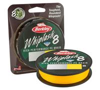Berkley Whiplash 8 high performance PE braid 0.20mm 60.9lb 300m spool Yellow