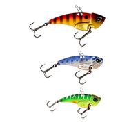 Berkley Power Blade Metal Fishing Lure 3 Pack - Ideal for Lure Anglers Fishing for Perch, Pike, Zander, Chub, Trout, and More - A Finesse Lure Designed to Bring Bites, Varied
