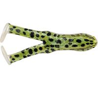Berkley PowerBait Beat'n Paddle Frog Fishing Soft Bait HD Natural Leopard, 3.9"