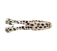 Berkley PowerBait Buzz'n Speed Toad Fishing Soft Bait HD Snow Leopard, 4 2/5in