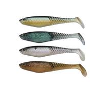Berkley PowerBait® Cullshad Softbait | Lifelike Action Fishing Bait & Honey Comb Technology | Versatile Predator Lure for Pike, Zander, Trout & Perch | 15 cm | 27.5 g | Mixpack Darkwater