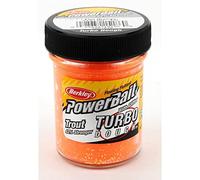 Berkley PowerBait Glitter Turbo Dough,Fluorescent Orange,1.75-Ounce
