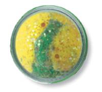 Berkley Powerbait glitter turbo dough yellow/green