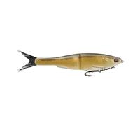Berkley PowerBait® Nessie Glide Bait, Gold Shad, 7 in, Fishing Bait with Irresistible Flavor, Soft Swimbait Ideal for Bass Fishing, Equipped with Fusion19 Hook