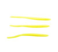 Berkley PowerBait Power Floating Trout Worm Fishing Bait, Chartreuse, 3in | 8cm, Irresistible Scent & Flavor, Realistic Worm Profile, Ideal for Trout and More