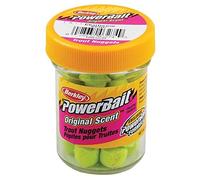 Berkley PowerBait Power Nuggets Fishing Dough Bait, Chartreuse