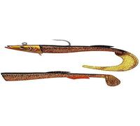 Berkley PowerBait Power Sandeel - Saltwater Soft Bait Fishing Lure for Bass, Pollack, Cod, Ling and Wrasse - Paddle Tail & Curl Tail Supplied