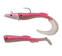 Berkley Soft Bait Lure PowerBait Power Sandeel – Saltwater, Paddle & Curl Tails, Metallic Pink