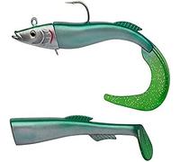 Berkley PowerBait Power Sandeel - Saltwater Soft Bait Fishing Lure for Bass, Pollack, Cod, Ling and Wrasse - Paddle Tail & Curl Tail Supplied
